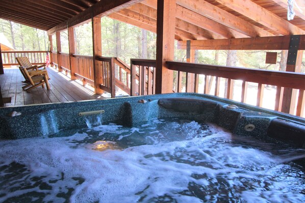 Bubbelpool utomhus