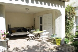 Terrasse du gîte 