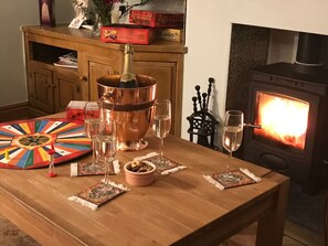 Sitting room - log burning stove