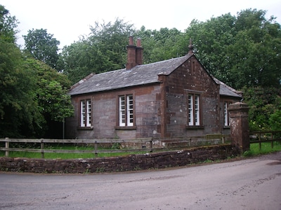 West Lodge, Real Farm Holidays. Casa unifamiliar tradicional de una sola planta