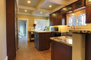 Gourmet kitchen