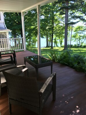 Back porch view of the Great Sodus Bay!