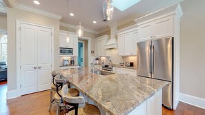 Kitchen with Stainless Steel Appliances