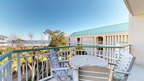 Outdoor Dining with Views of the Atlantic Ocean