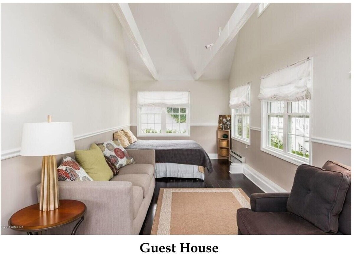 Round Hill Road Estate Home with 5 open acres