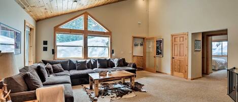 Pack your outdoor gear for a fun stay at this Tahoe Donner vacation rental!