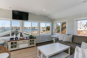 Wall of windows for great views