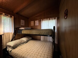 second bedroom twin over double beds