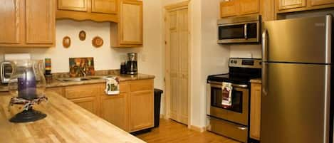 Kitchen in Unit B.