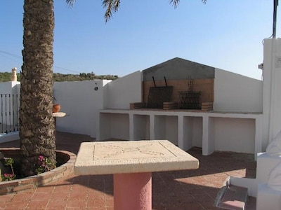 Vera playa, 1 bedroom apartment in ground floor with terrace, A / C, Nª25