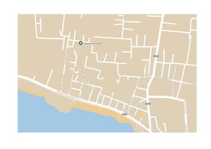 宿泊施設の地図