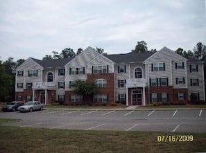 Front view of units
