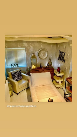 Book a relaxing pampering treatment at our onsite massage centre 
