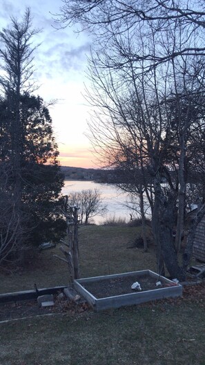 Sunset from the deck