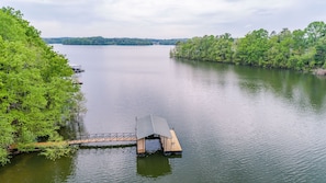 Gorgeous dock in deep water