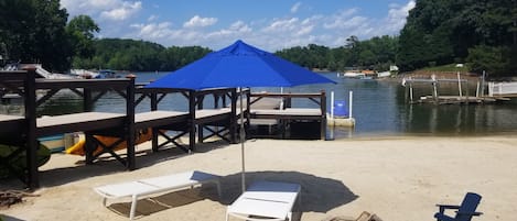 White Sandy Beach on Lake Wylie