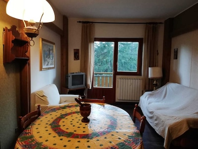 Apartamento de dos habitaciones en Residence Prato Verde II