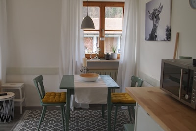 Apartamento acogedor con terraza soleada para 2 en Siegsdorf-Hammer