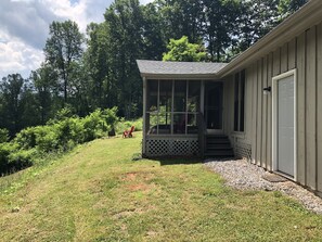 Back of cabin