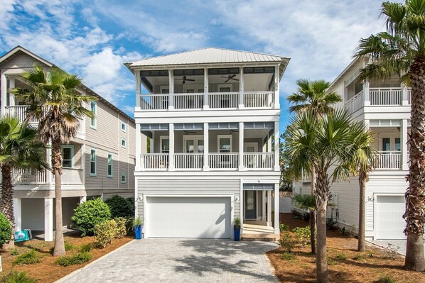 Stunning new construction, well-appointed beach home, next to beach and 30-A!