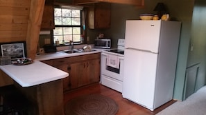 fully equipped kitchen for any kind of cooking or baking....