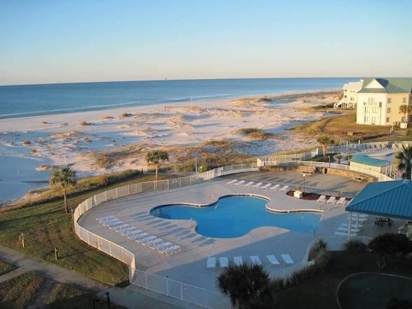 Beautiful balcony view