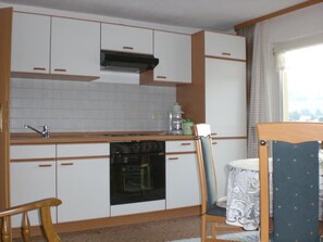 Ferienwohnung Osserblick 70 qm-Küchenzeile m.WZ