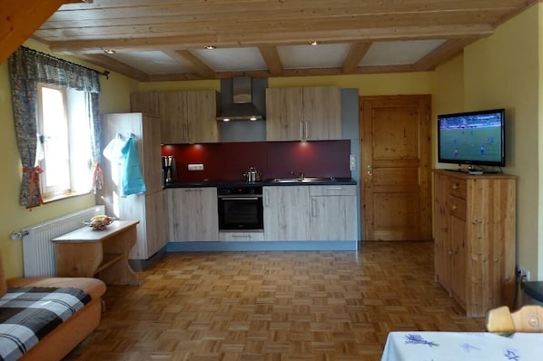 Ferienwohnung Hofblick-Ferienwohnung Hofblick - Wohnraum