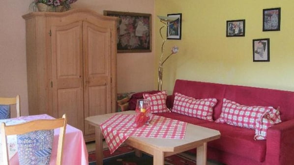Ferienwohnung Arberblick-Wohnraum Arberblick