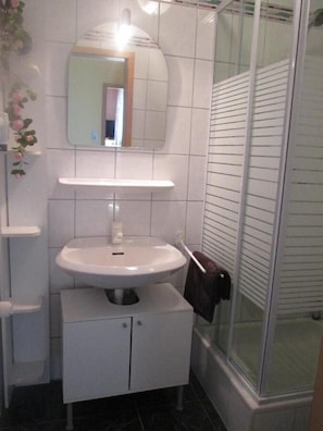 Ferienwohnung Arberblick-Dusche WC Arberblick