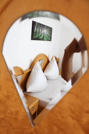 Appartements Typ Suite-Detail Schlafzimmer