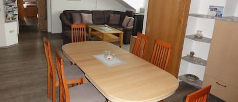 Ferienwohnung Dachgeschoß (80qm) mit drei Schlafzimmern