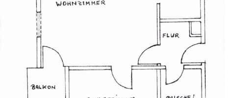 Ferienwohnung 40 qm mit Balkon