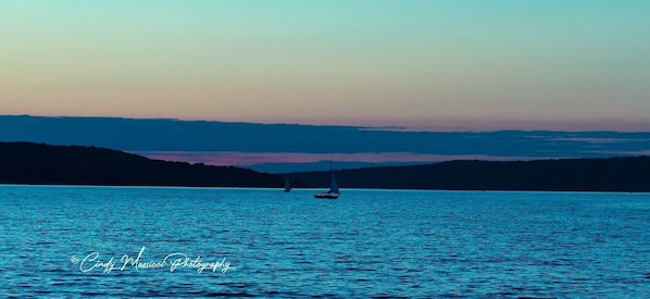 Cayuga Lake view from Stewart Park.