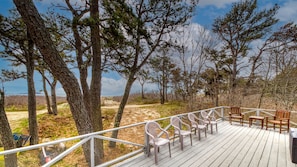 Front deck.