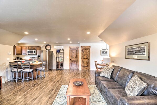 Kalispell Vacation Rental | 1BR | 1BA | 880 Sq Ft | Stairs Required