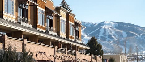 Waterside Village Condos - photo taken from Yampa Street