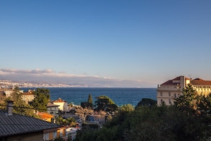 Blick von der Unterkunft