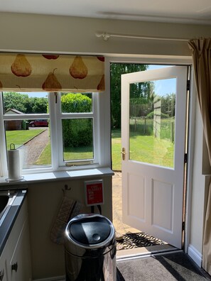 View from the kitchen