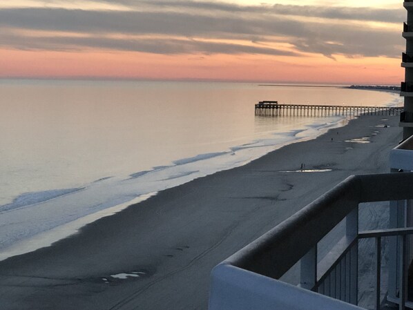View of the Garden City Pier from the Balcony.