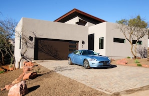 Front of rental property.
