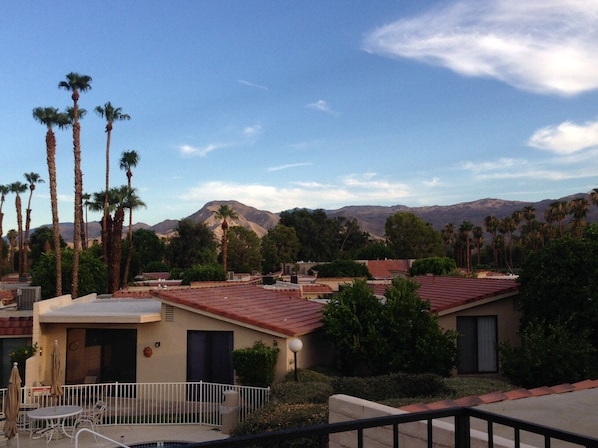 View from the queen master bedroom