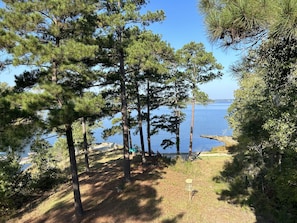 western view from deck
