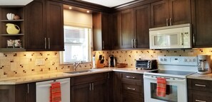 Large open kitchen