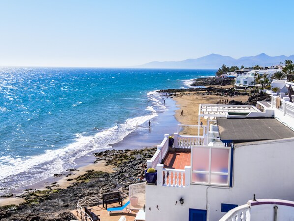 Vue sur la plage/l’océan