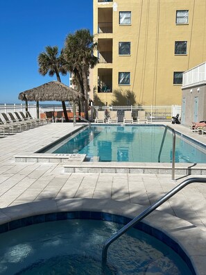 Pool newly resurfaced