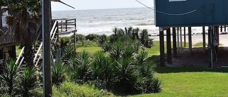 Ocean views from deck