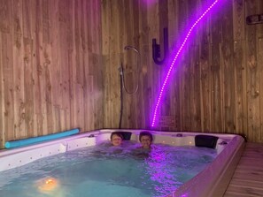 Bubbelpool inomhus
