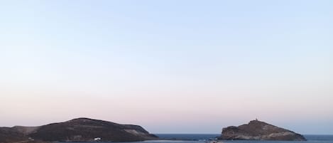 Vista para a praia ou o mar