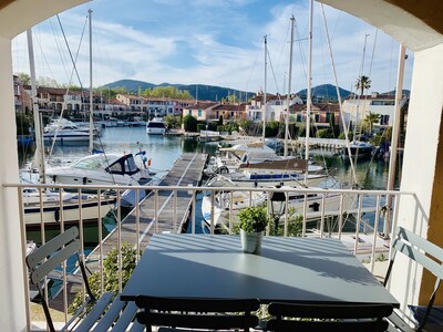 Port Grimaud Bay of St Tropez Beautiful apartment overlooking marina